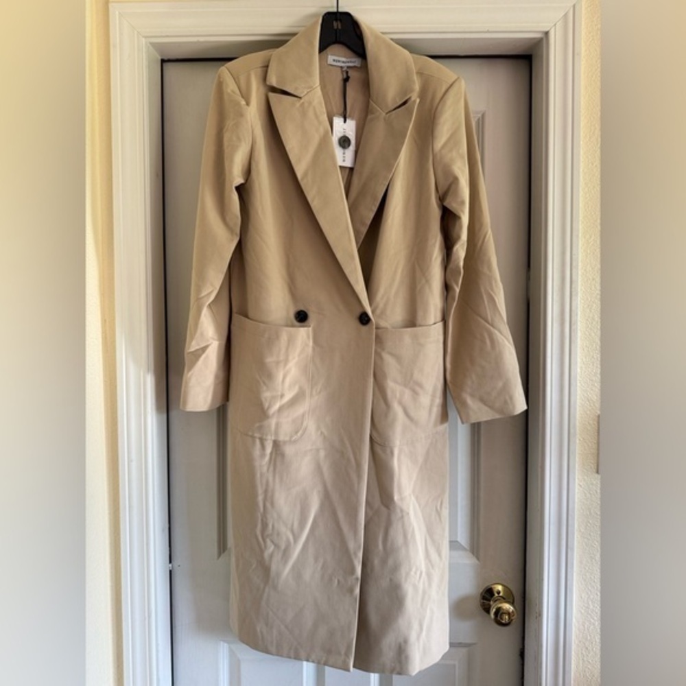 NWT - WeWoreWhat - Trench Coat - XXS - Runs Large